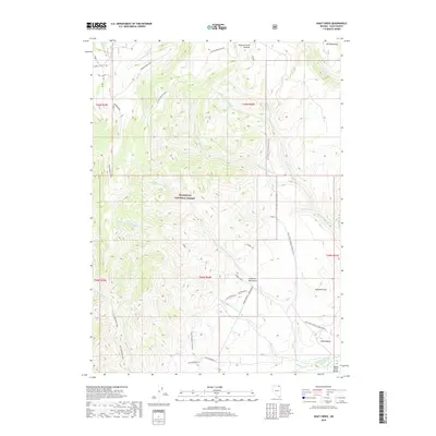 2018 Map of Goat Creek, 2018 Print