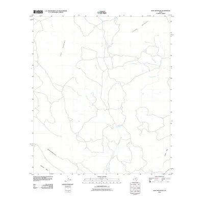 2010 Map of Goat Mountain, 2010 Print