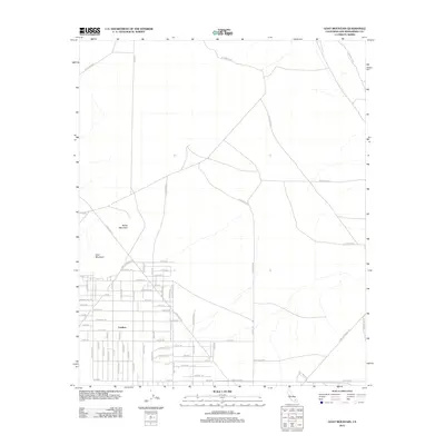 2012 Map of Goat Mountain, 2012 Print