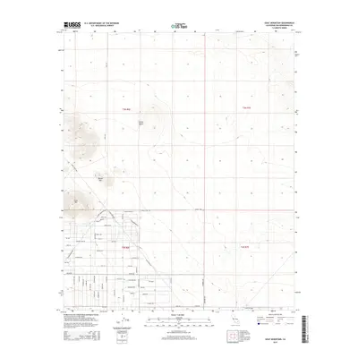 2015 Map of Goat Mountain, 2015 Print