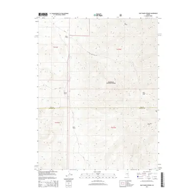 2014 Map of Goat Ranch Springs, 2014 Print