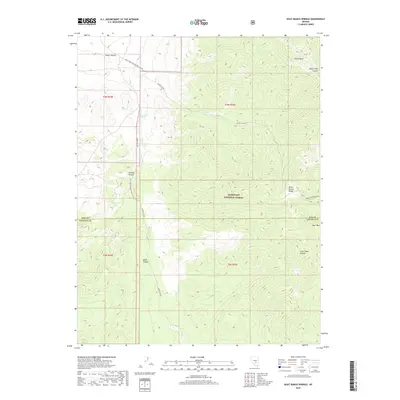 2018 Map of Goat Ranch Springs, 2018 Print