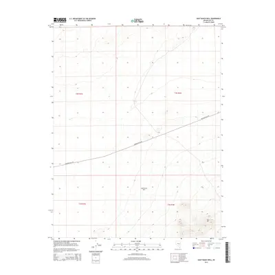 2014 Map of Goat Ranch Well, 2014 Print