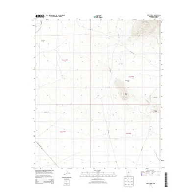 2013 Map of Goat Ridge, 2013 Print