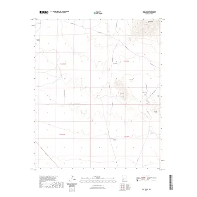 2023 Map of Goat Ridge, 2023 Print