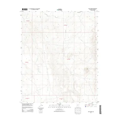 2013 Map of Goat Spring, 2013 Print