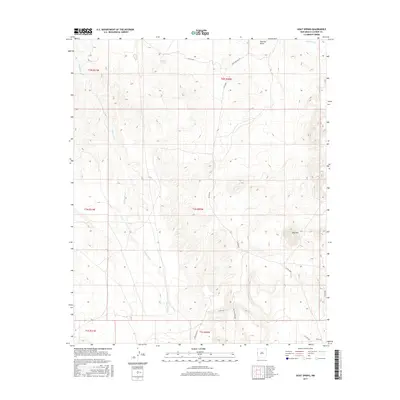 2017 Map of Goat Spring, 2017 Print