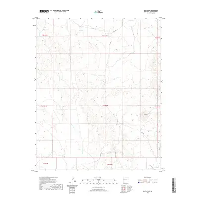 2020 Map of Goat Spring, 2020 Print