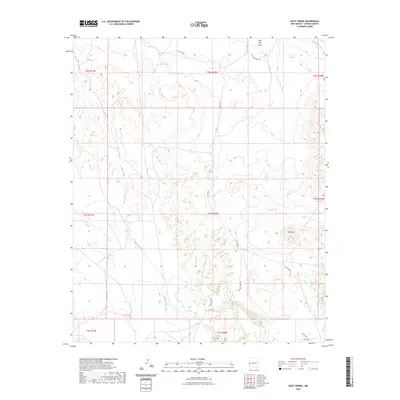 2023 Map of Goat Spring, 2023 Print