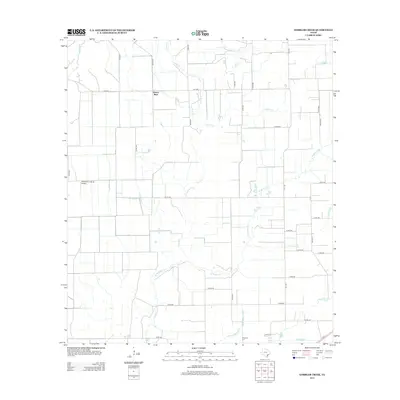 2013 Map of Gobbler Creek, 2013 Print