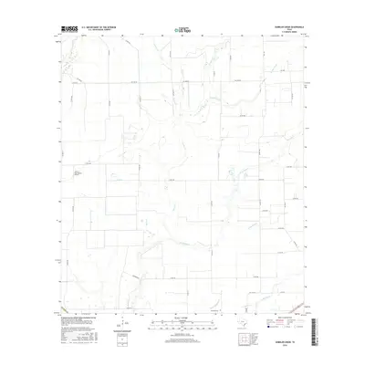 2016 Map of Gobbler Creek, 2016 Print