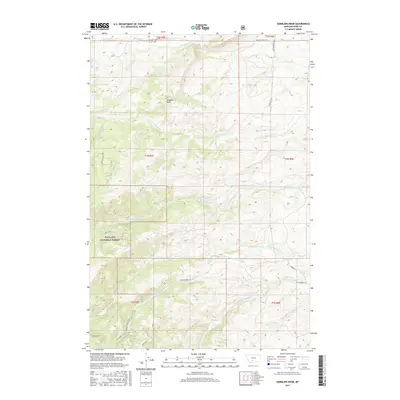 2017 Map of Gobblers Knob, 2017 Print
