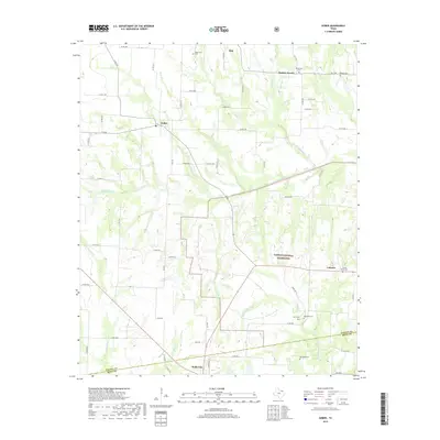 2019 Map of Gober, 2019 Print