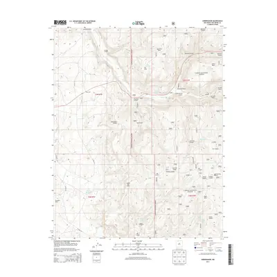 2013 Map of Gobernador, 2013 Print