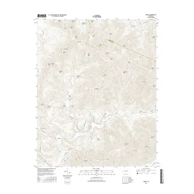 2016 Map of Gobey, 2016 Print