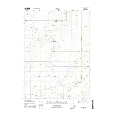 2014 Map of Gobles East, 2014 Print