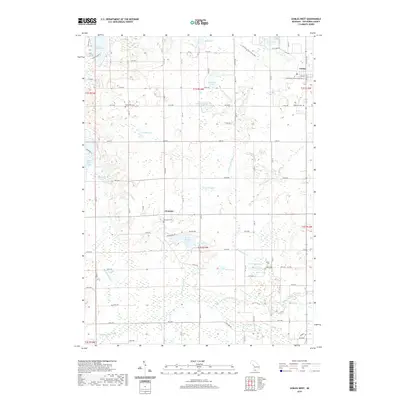 2019 Map of Gobles West, 2019 Print