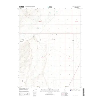 2014 Map of Goblin Valley, 2014 Print