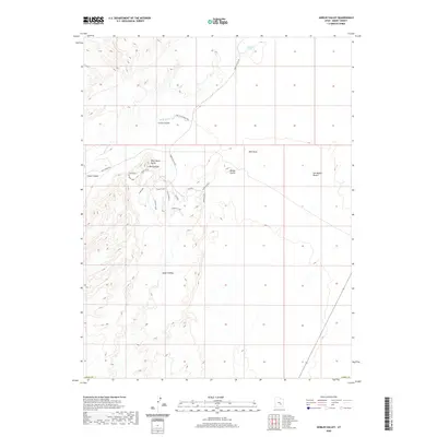 2020 Map of Goblin Valley, 2020 Print