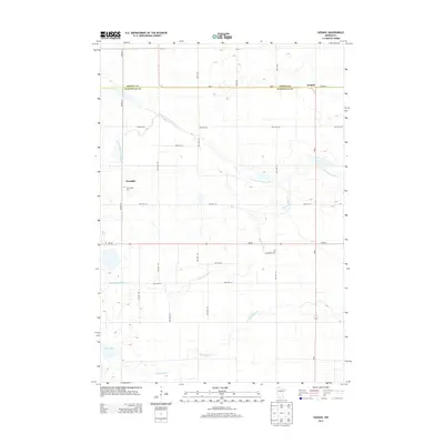 2013 Map of Godahl, 2013 Print