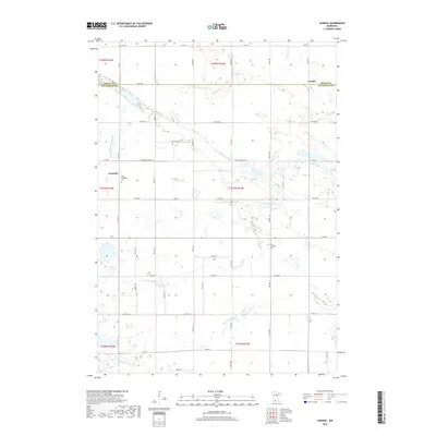 2019 Map of Godahl, 2019 Print