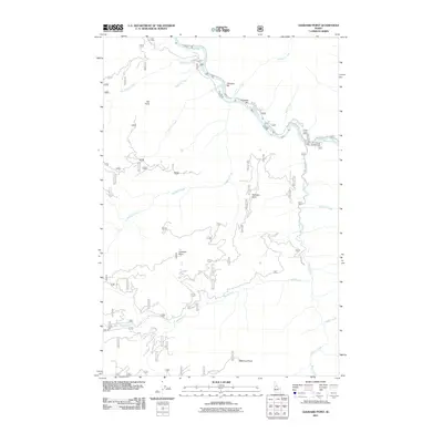 2011 Map of Goddard Point, 2011 Print