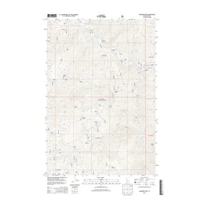 2013 Map of Goddard Point, 2013 Print