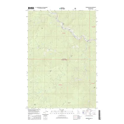 2017 Map of Goddard Point, 2017 Print