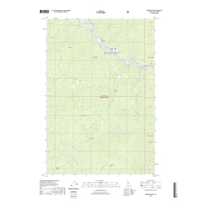2020 Map of Goddard Point, 2020 Print