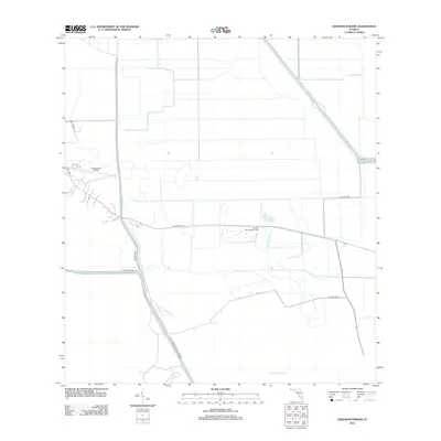 2012 Map of Goddens Strand, 2012 Print