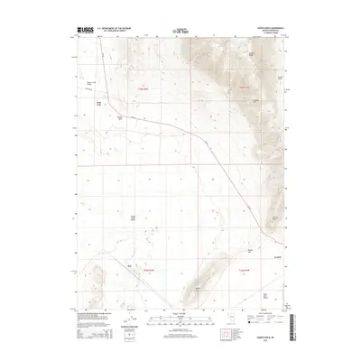 2014 Map of Godeys Rock, 2014 Print