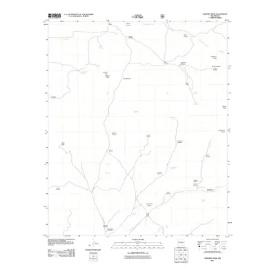 2011 Map of Godfrey Peak, 2011 Print
