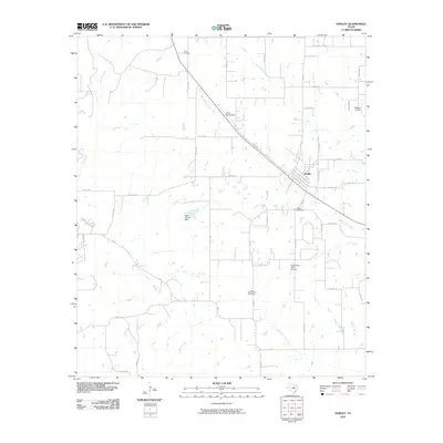 2010 Map of Godley, 2010 Print