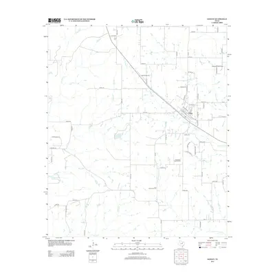 2012 Map of Godley, 2012 Print