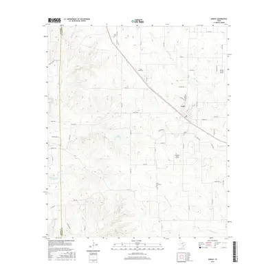 2016 Map of Godley, 2016 Print