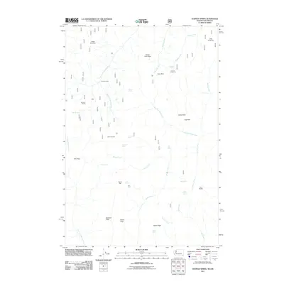 2011 Map of Godman Spring, 2011 Print
