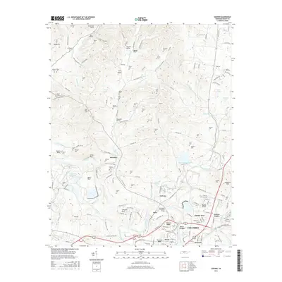 2016 Map of Godwin, 2016 Print