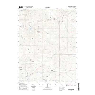 2015 Map of Goerlisch Ridge, 2015 Print