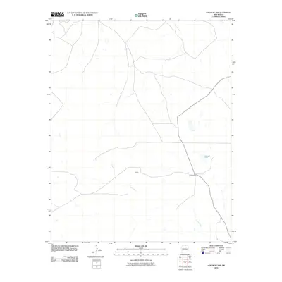 2010 Map of Goetsch Lake, 2010 Print