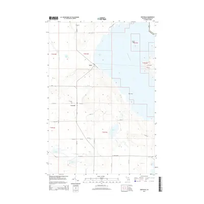 2014 Map of Goetzville, 2014 Print