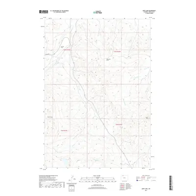 2017 Map of Goff Lake, 2017 Print