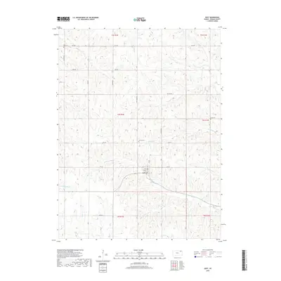 2018 Map of Goff, 2018 Print