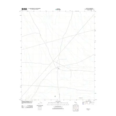 2012 Map of Goffs, 2012 Print
