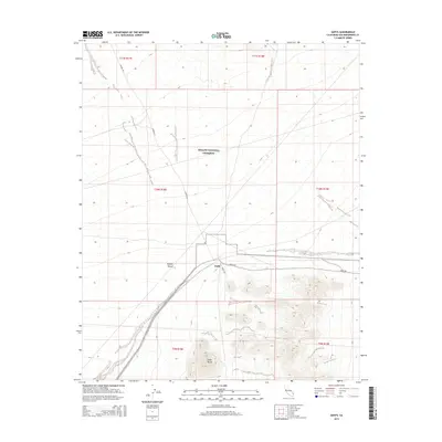 2015 Map of Goffs, 2015 Print