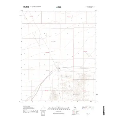 2018 Map of Goffs, 2018 Print