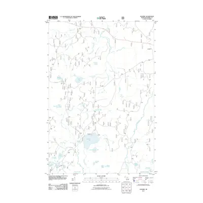 2011 Map of Gogebic, 2011 Print