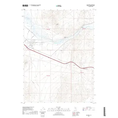 2018 Map of Golconda, 2018 Print