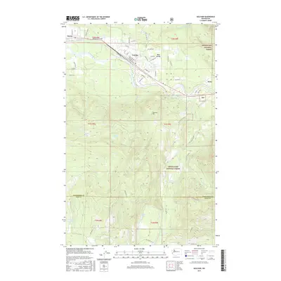 2017 Map of Gold Bar, 2017 Print