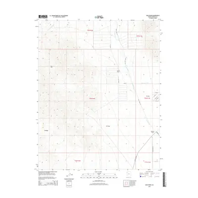 2014 Map of Gold Basin, 2014 Print