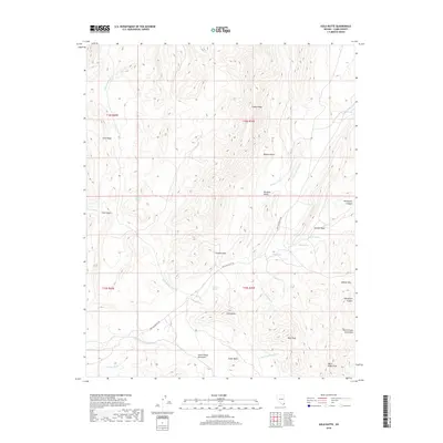 2018 Map of Gold Butte, 2018 Print